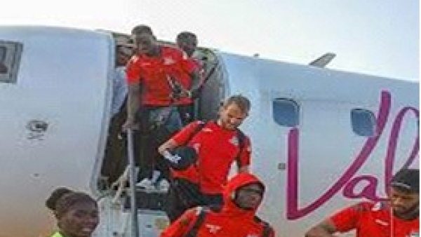 AFCON qualifiers: Scorpions return home after historic triumph over Ghana