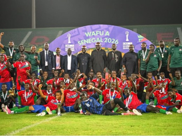 Scorplings return home after winning WAFU A U-17 Africa Cup of Nations crown