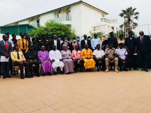 CRS trains security personnel on Social Cohesion for Peace Building