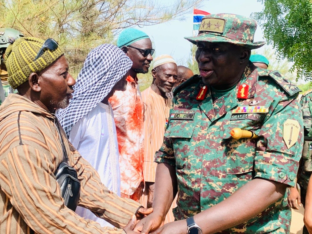 Senegal’s territorial claim halts Bullock Army Camp fencing