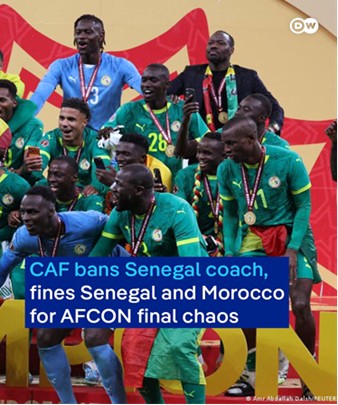 CAF fines Senegal Coach Pap Thiaw $100,000 with 5-match suspension