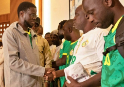 Senegalese supporters 