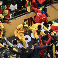 Senegalese supporters