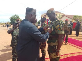 ECOMIG Senegalese battalion shines in spectacular medal parade