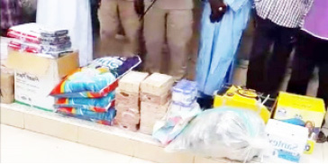 Senegambia Ex-staff donate D40K in hygiene supplies to Mile Two Prison