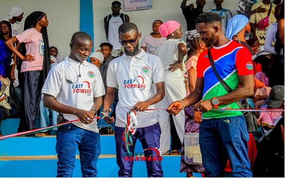 Serrekunda East Mini Stadium Democracy Pavilion 2 officially launched