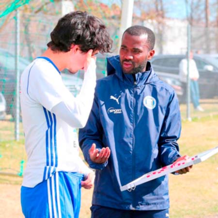 Featuring Sheikh Sarr young Gambian coach in Sweden