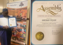 Sheikh Tijan Nyang grabs Hollywood Award at 17th African Film Festival