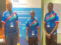 Sillah, Ndong, Sambou earn FIFA Coach Educators Diploma