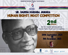 2nd edition of Sir Dawda’s human rights Moot Court Competition underway