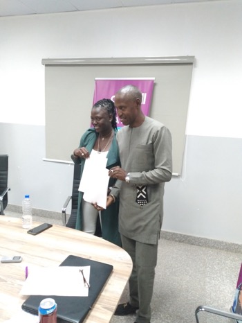 Africell renews contract with Sista Njie