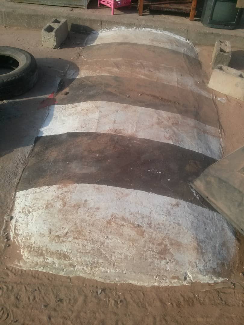 Tallinding Ward constructs humps to reduce frequent accidents