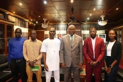 Soil Solution officials meet VP Jallow