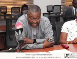 April 14 protest commemorated with discussions on TRRC, others