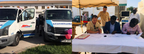 Spanish NGO donates 3 ambulances, equipment worth €6M to 4 health facilities