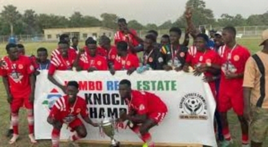 Sporting General, Red Star FC stretch muscles for Gunjur Super Cup final