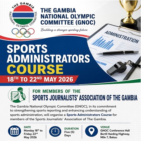 GNOC to organize capacity building training for sports journalists