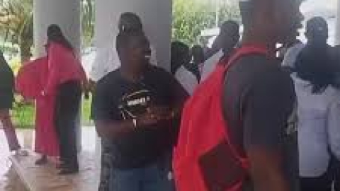 GIA staff stage sit-down strike over medical benefits, loans