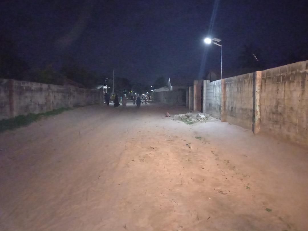 Techworld Company donates solar street lamps to Gunjur