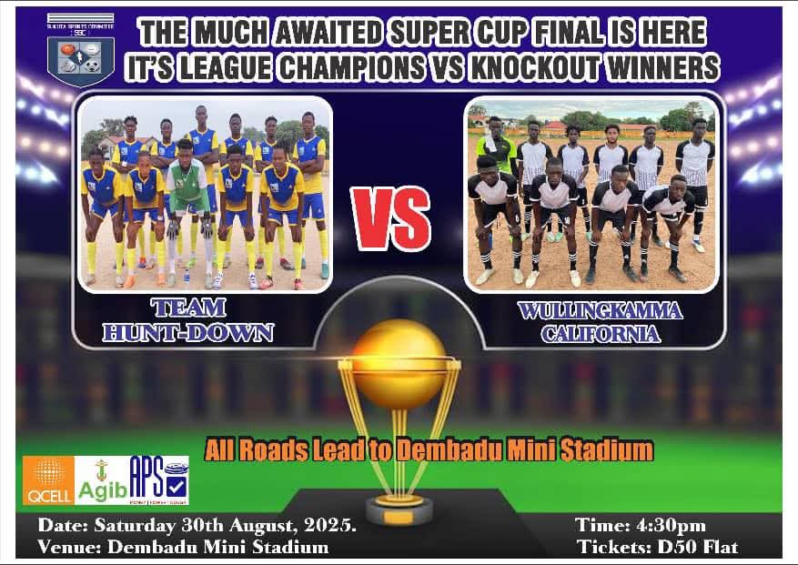 All eyes on Sukuta wet season biggest football fiesta traditional curtain raiser final