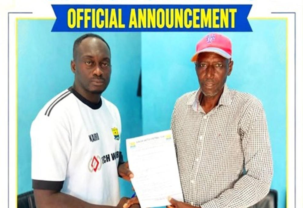 Sulayman Barrow appointed Gunjur Utd FC new gaffer