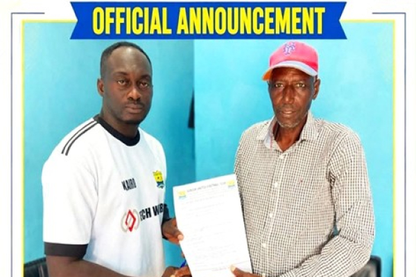 Sulayman Barrow appointed Gunjur Utd FC new gaffer