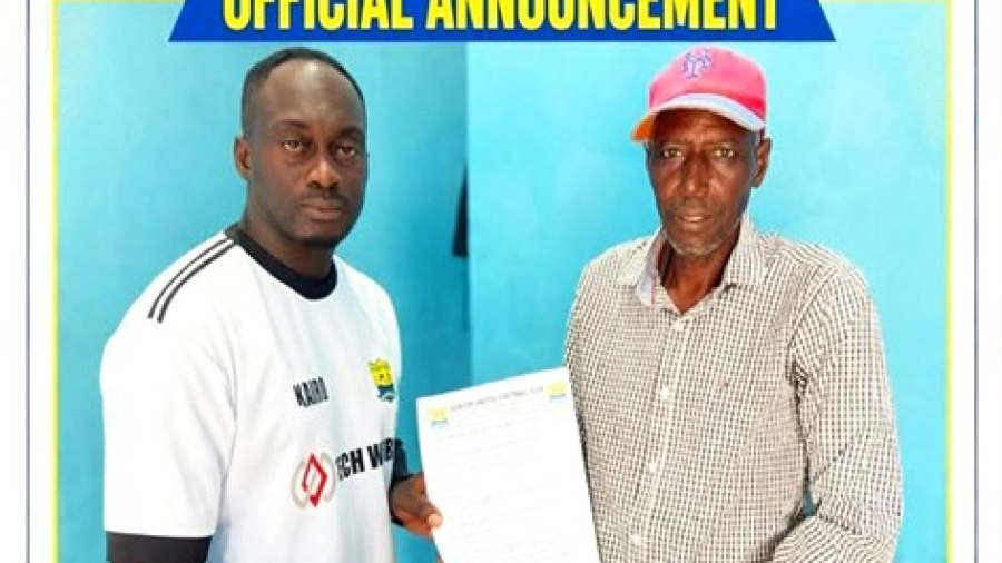 Sulayman Barrow appointed Gunjur Utd FC new gaffer