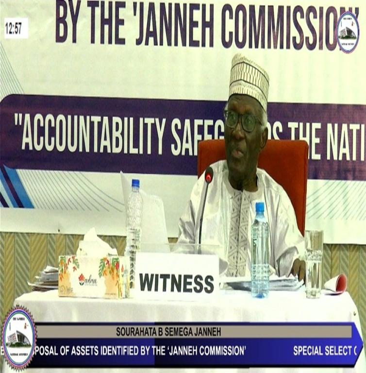 Former Janneh Commission chair appears before parliamentary committee