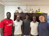 Real de Banjul sign budding Suwaibou Kebbeh