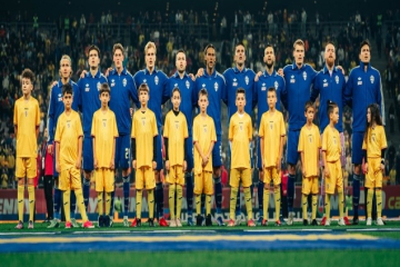 Gambian sports photographer Cherno Jallow covers Romania, Sweden crunch Nations League clash