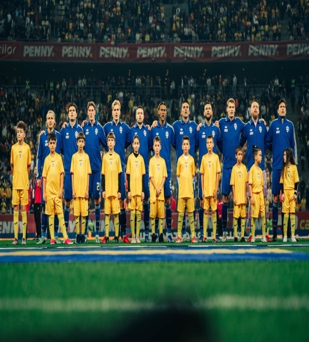 Gambian sports photographer Cherno Jallow covers Romania, Sweden crunch Nations League clash