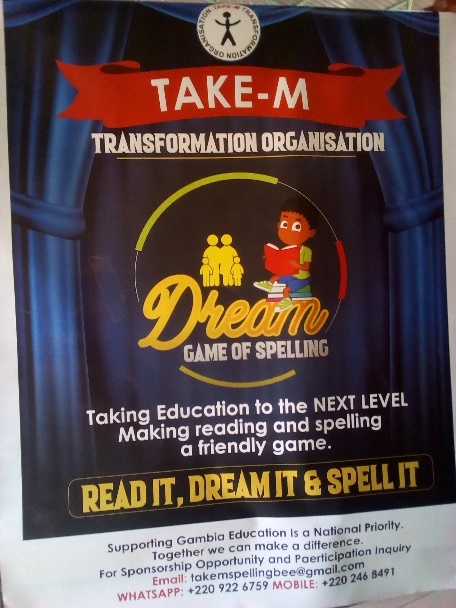 TAKE-M launches dream game of spelling
