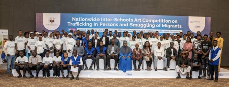 UNODC, partners hold inter-school art competition on TIP, SOM