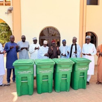 Takaful Insurance donated dustbins