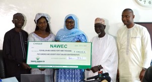 Takaful Gambia presents D4.9M to NAWEC