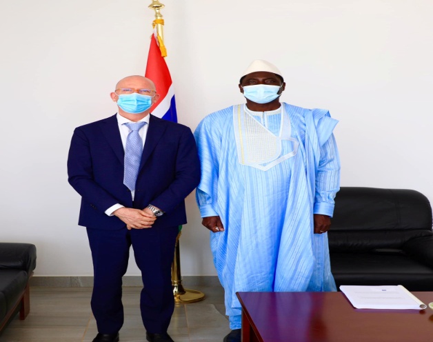 Foreign Minister Tangara, EU ambassador holds talks