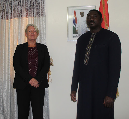 Foreign minister bids farewell to out-going UK High Commissioner Wardle