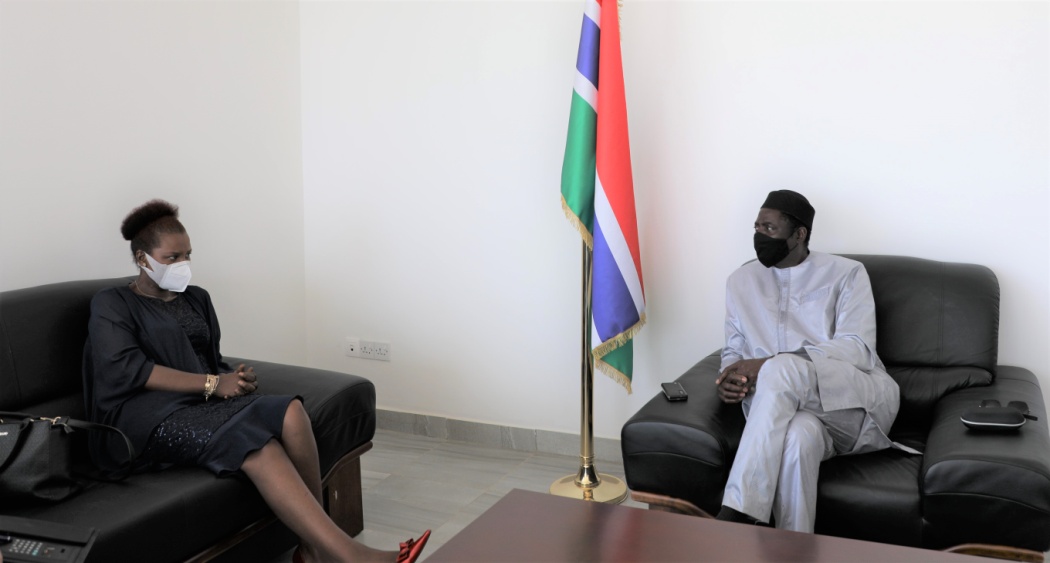 Minister Tangara holds audience with UN RC & Munazamat’s RD