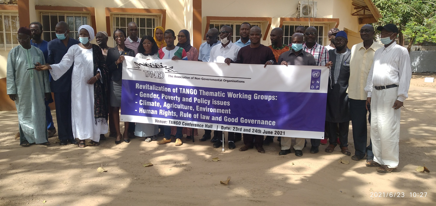 TANGO to revitalise thematic working groups