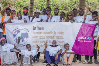 Sustain Grow International plants coconut trees in Tanjeh to combat coastal degradation