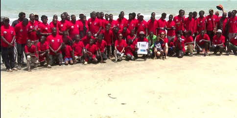 Tanji Community undertakes major beach clean-up to conserve environment