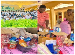 Kinkiliba Family presents food items worth D40,000 to Tanka-Tanka