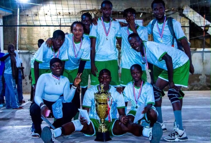 Team Buba emerged champions of URR Governor Volleyball Championship
