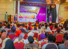 Team Kitabu D Comedian honours Gambian stars at Award Night