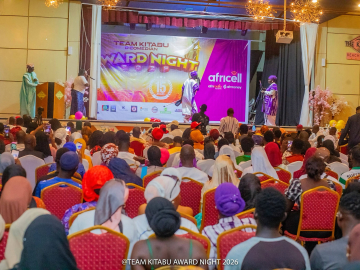 Team Kitabu D Comedian honours Gambian stars at Award Night