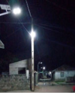 Tech World lights more streets in Gunjur