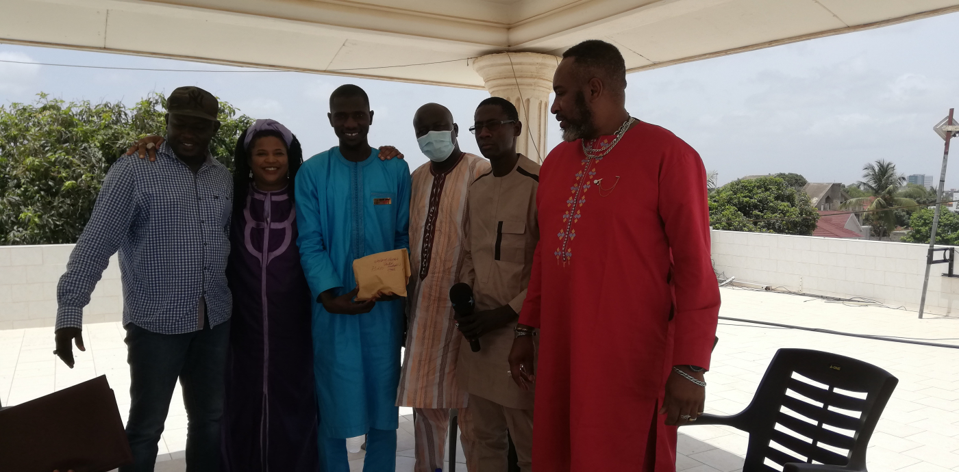 COAD presents D70,000 to Nema Kunku VDC for continuation of road project