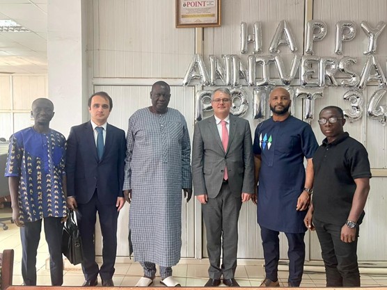 Azerbaijan Ambassador holds talks with Point