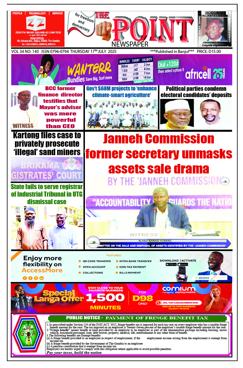 The Point Newspaper 17/07/2025