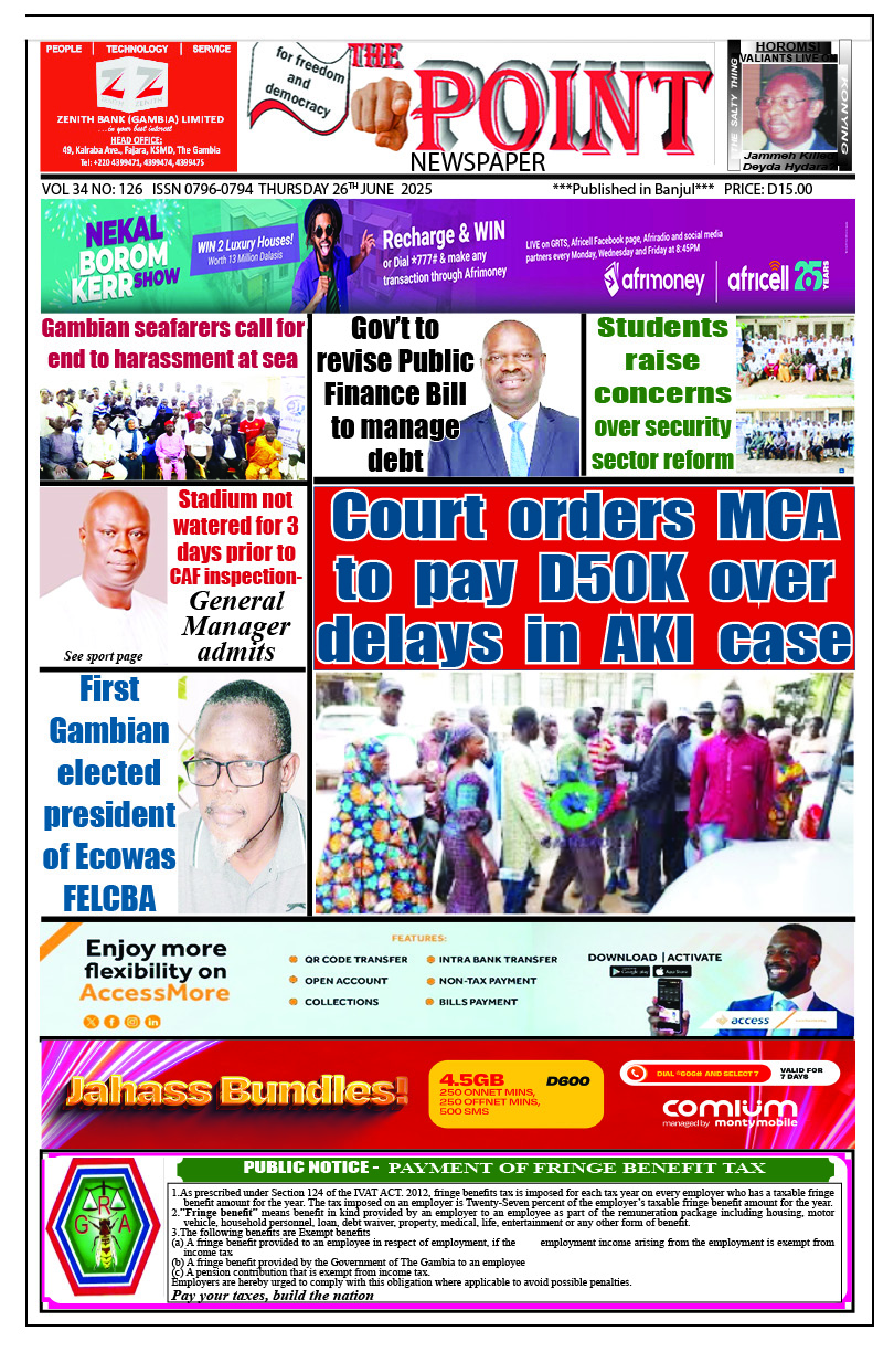 The Point Newspaper 26/06/2025